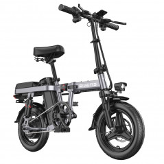 Bicicleta elétrica dobrável ENGWE T14 cinza 250W