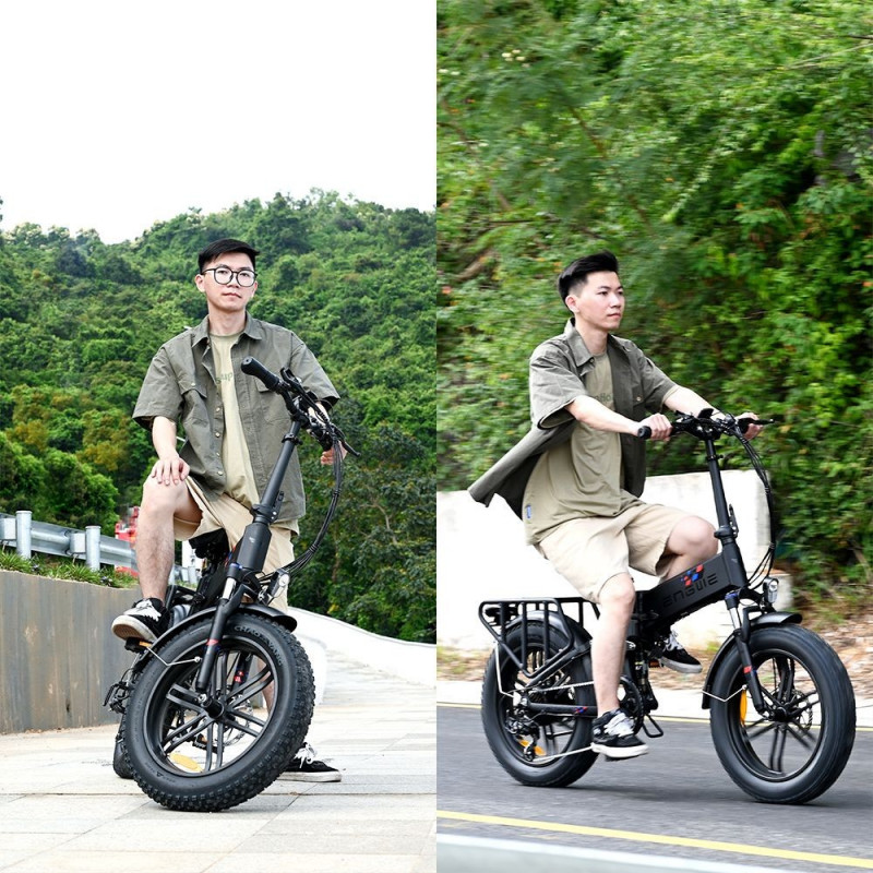 ENGWE Velo Electrique Pliable Vélo Électrique Avec 20x4.0 Pouces