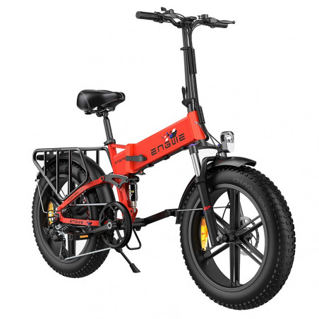 Bicicleta eléctrica ENGWE X 20 pulgadas 25Km/h 48V 13AH 250W Roja