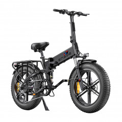 2 biciclete electrice pliabile ENGWE ENGINE Pro (versiunea îmbunătățită) 750W (1000W vârf) 48V 16Ah Negru