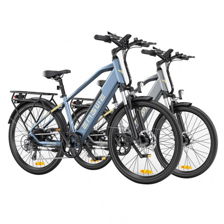 Bicicleta Eléctrica ENGWE P26 NV Batería 17AH 250W 25Km/h 36V 26 Pulgada Gris