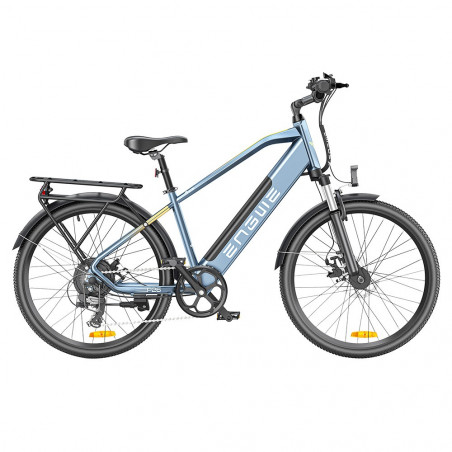 Bicicleta Elétrica ENGWE P26 NV Bateria 17AH 250W 25Km/h 36V 26 Polegadas Azul