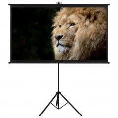 Projection screen with tripod 84 4:3
