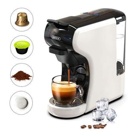 Hibrew H1A hot and cold 4 in 1 espresso coffee machine, 19 bars