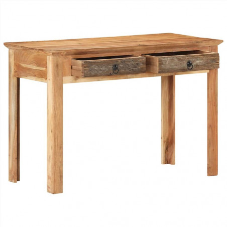 Bureau 110x50x75 cm Bois de récupération massif