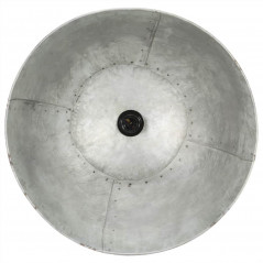 Κρεμαστό Φωτιστικό 25 W Ασημί Στρογγυλό 48 cm E27