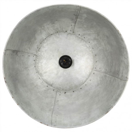 Hanging Lamp 25 W Silver Round 48 cm E27