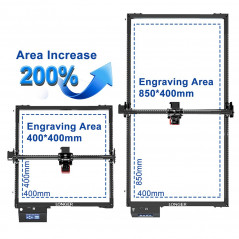 Laser engraver LONGER RAY5 Y-Axis Extension Kit