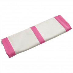 Colchoneta hinchable de gimnasia con bomba 800x100x15 cm PVC Rosa