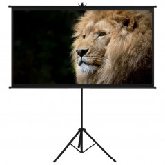 Projection screen with tripod 90 4:3
