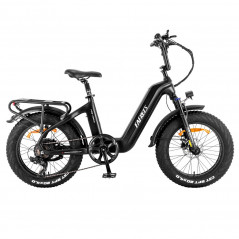 Ræs Elcykel FAFREES F20 Master - Svart