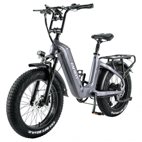 Bicicleta electrica FAREES F20 Master E-bike 20*4.0 500W Gri