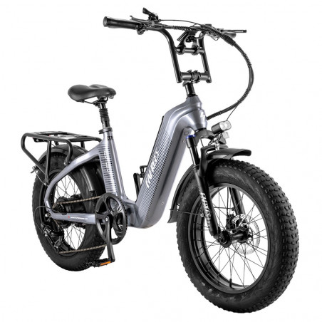 Elektromos kerékpár FAREES F20 Master E-bike 20*4.0 500W szürke