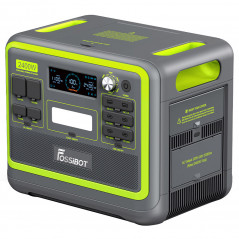 FOSiBOT F2400 Portable Power Station + 2 x SP200 Solar Panel EU Plug