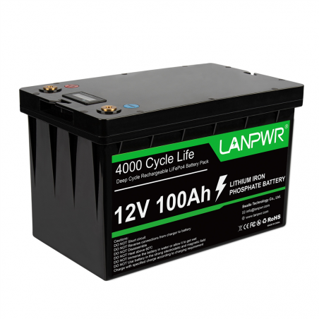 Akumulator LANPWR 12V 100Ah LiFePO4