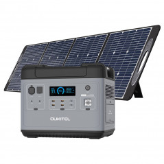 Estação de energia OUKITEL P2001 Ultimate + painel solar PV200 200W