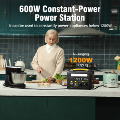 Centrale elettrica portatile VTOMAN Jump 600 640Wh