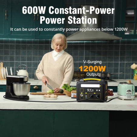 VTOMAN Jump 600 640Wh portable power station