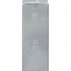 Zaunanker 6 Stück Silber 10x6x60 cm Verzinkter Stahl
