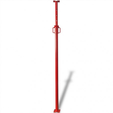 Étai Acrow Prop 280 cm Rouge