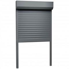 Aluminum roller shutter 100x210 cm Anthracite