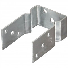 Âncoras para cerca 6 unidades prata 9x6x15 cm aço galvanizado