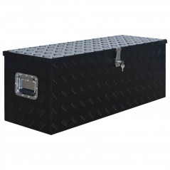 Aluminum box 1085x370x400 mm Black