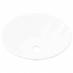 Ceramic Bathroom Sink Art Basin Bowl White