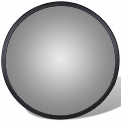 Fekete akril konvex közlekedési tükör 30 cm beltéri
