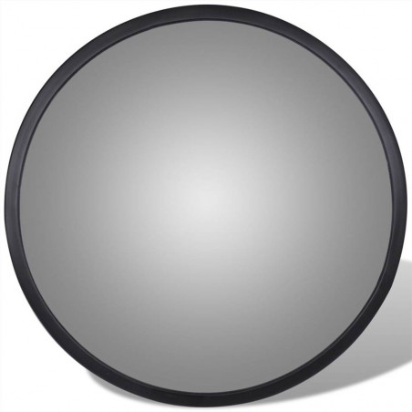 Μαύρος Ακρυλικός Κυρτός Καθρέπτης Κυκλοφορίας 30 cm Εσωτερικού