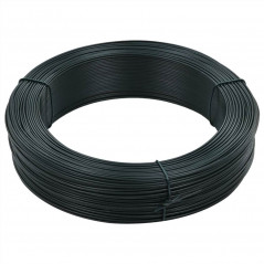 Fence Binding Wire 250 m 0.9/1.4 mm Steel Blackish Green