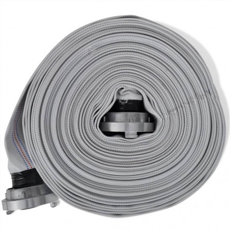 Furtun de incendiu Furtun plat de 20 m cu fitinguri C-Storz de 2 inch