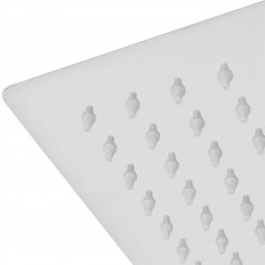 Stainless steel rain shower head 40x40 cm square