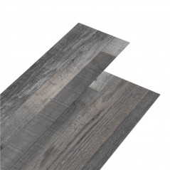 PVC floor boards 5.26 m² Industrial wood 2 mm