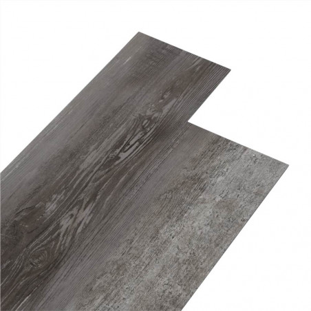 Plancher PVC Planches 5.26 m² Bois Rayé 2 mm