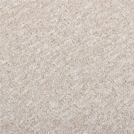 Carpet Tiles 20 pcs 5 m² 50x50 cm Light Beige