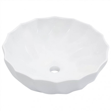 Lavabo 46x17 cm Cerámica Blanco