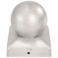 Καπάκια ποστ 6 τμχ Globe Final Galvanized Metal 71x71 mm