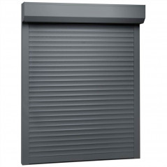 Aluminum roller shutter 130x140 cm Anthracite