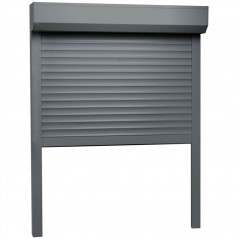 Aluminum roller shutter 130x140 cm Anthracite