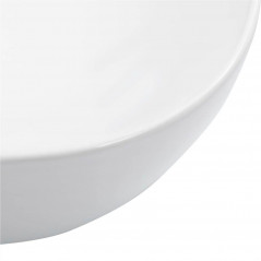 Umywalka 45,5x32x13 cm Biała Ceramika