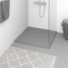 Shower tray tray SMC Gray 80x80 cm