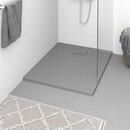 Receveur de receveur de douche SMC Gris 100x80 cm