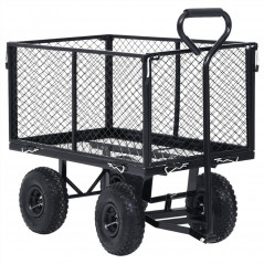 Garden hand cart Black 350 kg