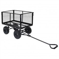 Garden hand cart Black 350 kg