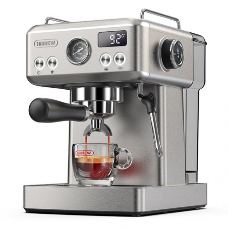Aparat de cafea espresso semiautomat HiBREW H10A, 19 bare