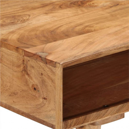 Scrivania 115x50x76 cm Legno massello di acacia