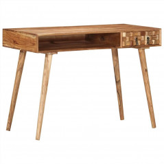 Writing Desk 115x50x76 cm Solid Wood Acacia