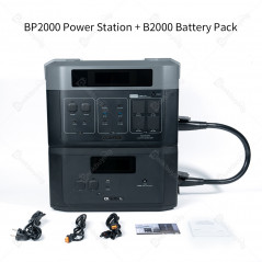 OUKITEL BP2000 draagbare krachtcentrale + OUKITEL B2000 batterij