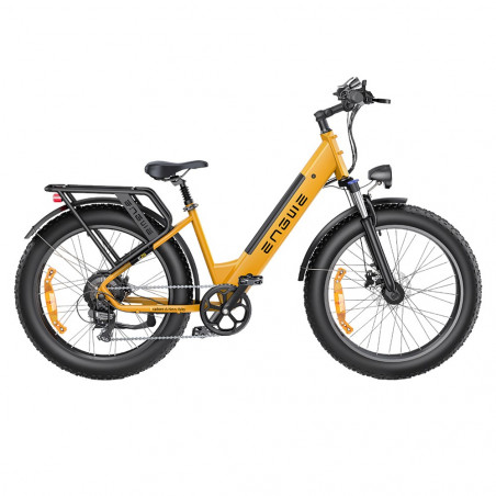 Bicicleta eléctrica ENGWE E26 ST optimizar 48V 16AH 250W 25km/h Amarillo